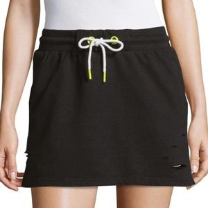 NWT SAM EDELMAN SWEAT SKIRT WITH RIPS